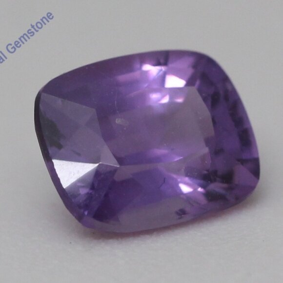 Emerald Loose 1.08 Ct Purple Pink Possibly Heated Vs2 C53000165 - Picture 3 of 5